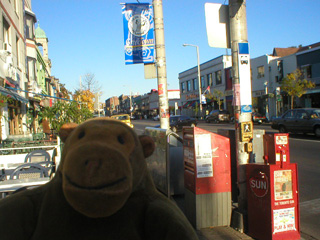 Mr Monkey on Danforth Avenue