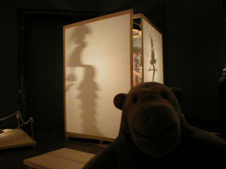 Mr Monkey with the revolving shadow show