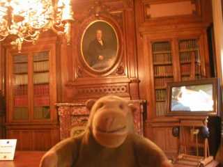Mr Monkey in the Governor's office