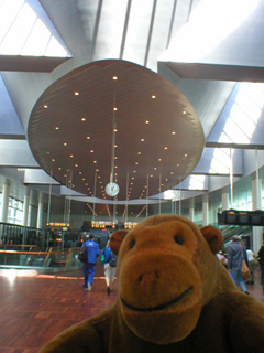 Mr Monkey in Copenhagen airport