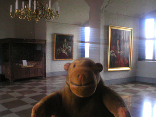 Mr Monkey in the King's Bedroom