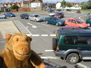 Mr Monkey on a different part of the Magic Roundabout