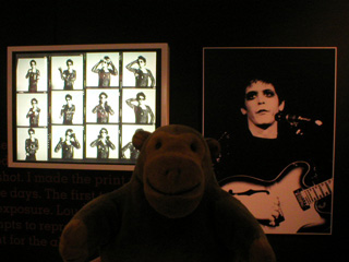 Mr Monkey with the Lou Reed Transformer cover picture