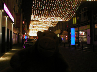 Mr Monkey on the Rue Ste. Cathérine
