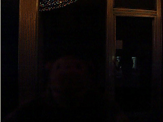 Animation of Mr Monkey watching the lights going on and off