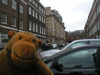 Mr Monkey in Ely Place