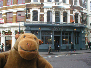 Mr Monkey across the road from the Castle pub