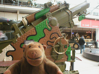 Mr Monkey with a 9.2-inch howitzer
