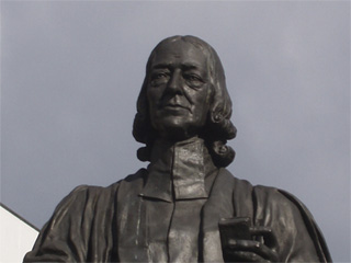 John Wesley's head