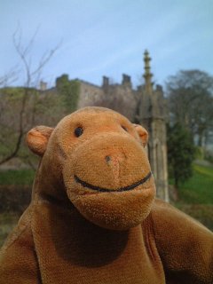 Mr Monkey in the Memorial gardens