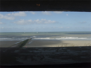 The view from the main command bunker
