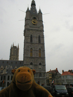 Mr Monkey on the pier at Ghent