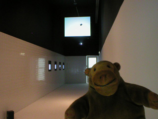 Mr Monkey in Bart Stolle's Low Fixed Media Show/Continuüm
