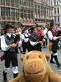 Bagpipes and pilgrims